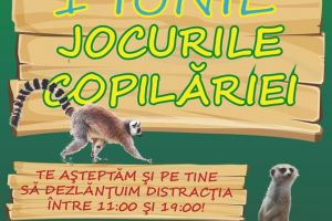 Jocurile copilăriei, de 1 Iunie, la Zoo Braşov