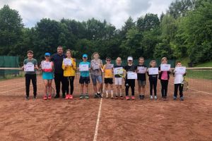 Micii tenismani din judeţ s-au întrecut la Olimpiada Gimnaziilor