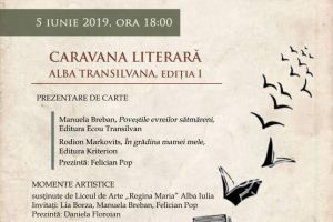 Caravana Literară Alba Transilvana deschide seria evenimentelor de la Târgul de Carte Alba Transilvana din Alba Iulia