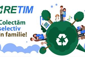Premii substanţiale oferite de RETIM elevilor care îşi inspiră familia să colecteze selectiv