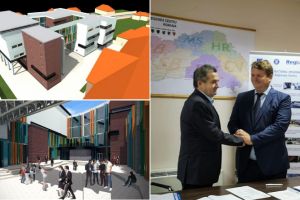 FOTO: Primarul Dorin Nistor a semnat contractul pentru cea mare finanţare nerambursabilă obţinută de Sebeş vreodată:  27,3 milioane de lei pentru noul liceu tehnologic