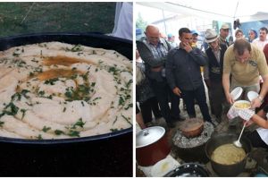 Haideţi să gustaţi păturata pe crumpi, de 1 iunie, la Ciacova