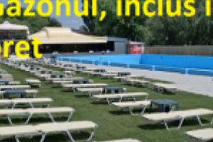 O zi de relaxare la strandul din Braila este mai scumpa decat o escapada la mare, cu aerosolii de dimineata si briza marii incluse