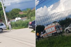 FOTO: Tamponare între două maşini pe strada Apuseni din cartierul Miceşti. Nu au fost victime