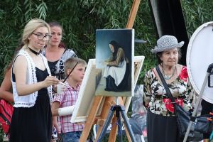 Concurs de pictură, de 1 iunie, pe Faleză