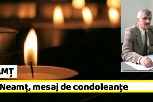NEAMȚ: ISU Neamţ, mesaj de condoleanţe