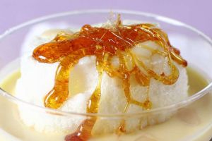 Lapte de pasăre, desertul copilăriei