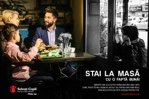 Campanie caritabilă: “Stai la masă cu o faptă bună!”