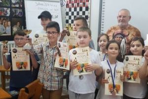 21 de copii din Sfântu Gheorghe au participat ieri la un concurs de şah organizat  la Palatul Copiilor