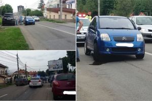 FOTO/ȘTIREA TA Ghinion maxim pentru un şofer din Alba. Și-a spart baia de ulei, a venit, poliţia…