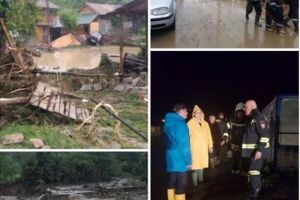 DEZASTRU în Prahova! 4 copii luaţi de viituri. Raed Arafat este în localităţile afectate