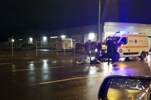 Pieton lovit pe zebră pe 13 Decembrie