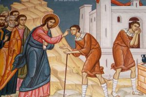 Vindecarea orbului din naştere