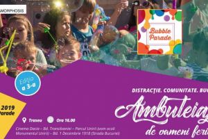 BUBBLE PARADE Alba Iulia 2019 se amână din cauza ploii!