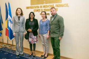 Delegaţie din Africa de Sud, la UMFST Târgu-Mureş