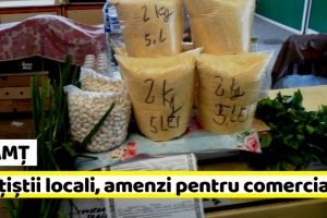 NEAMȚ: Poliţiştii locali, amenzi pentru comercianţi (FOTO)