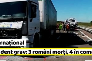 Internaţional: Accident grav: 3 români morţi, 4 în comă (FOTO)
