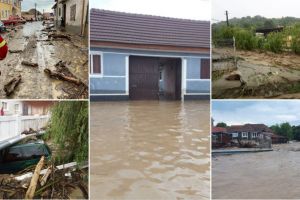 FOTO VIDEO/ ISU Alba: Mai multe persoane, case şi maşini luate de viitură. Aproape 100 de pompieri din Braşov, Cluj, Hunedoara, Sibiu şi Mureş au venit în sprijinul salvatorilor din Alba