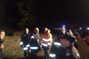 FOTO: Dr. Raed Arafat a vizitat în cursul nopţii valea Sebeşului, localităţile afectate de viitură