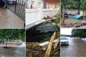 UPDATE FOTO/VIDEO Bilant provizoriu al DEZATRULUI provocat de inundaţiile din sudul judetului Alba. Sute de case, gospodării, terenuri agricole, drumuri şi podeţe distruse