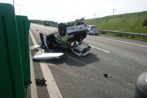 Accident rutier grav pe Autostrada Soarelui, in apropiere de Cernavoda. O persoana a murit