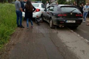 Un tânăr băut şi fără permis, urmărit de poliţişti 10 km şi oprit cu focuri de armă