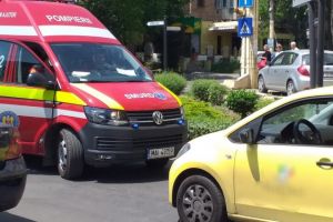Accident pe bulevardul Mamaia. Un minor s-a angajat neregulamentar in traversarea strazii