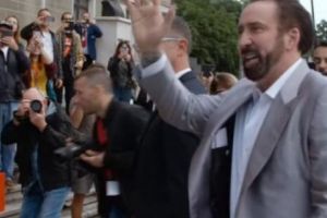 Actorul Nicolas Cage a fost premiat la Festivalul Internaţional de Film Transilvania 2019. „Prieteni din Transilvania, vă mulţumesc!”