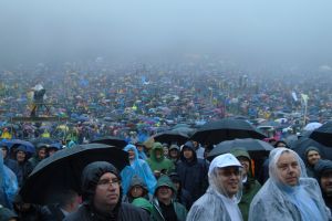 Aproape 150 de pelerini au avut nevoie de îngrijiri medicale. Un sfert dintre ei sunt străini, din Ucraina, Mexic, Polonia şi Ungaria