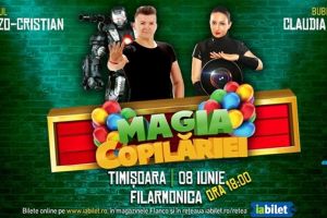 Magia copilăriei, adusă la Timişoara de Tion, în parteneriat cu Continental