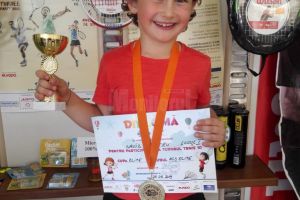 Micuţul David Dumitru s-a impus în Capitală