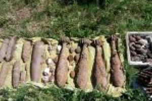 260 de elemente de muniţie distruse de pirotehniştii I.S.U. Dolj