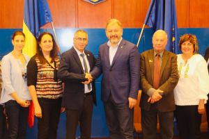 Delegaţie a Consiliului Regional Brenner din Israel, în Bistriţa-Năsăud