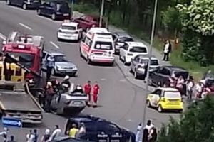 FOTO: Carambol auto în zona Spitalului de Urgenţă!