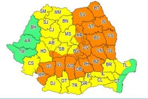 Atentionare meteorologica: Cod galben de ploi in Dobrogea. Cat va dura