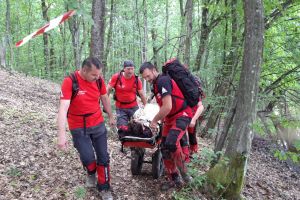 FOTO. Cea mai dură ediţie a competiţiei Tour de Tur! Salvamontiştii au intervenit de urgenţă