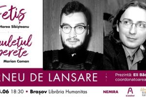 Scriitorii Marian Coman şi Horea Sibişteanu la Braşov