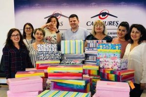 FOTO: Echipa CAS Mureş, cadouri de 1 iunie pentru copii instituţionalizaţi