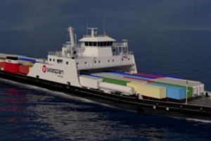 La Mangaia începe construcţia a două feriboturi gigant.  Acestea sunt proiectate să permită încărcarea şi transportul pe o lungime totală de 1.034 metri