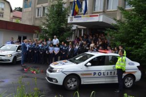 Moment de reculegere la IPJ Vâlcea pentru poliţistul împuşcat în Timiş