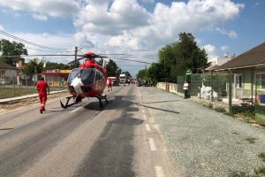 Copilul de 7 ani, ranit grav in accidentul de la Crucea, judetul Constanta, internat in stare critica in spital