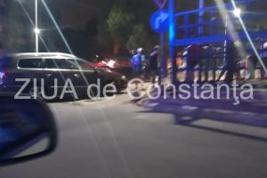 Imagini de la eveniment. Accident rutier pe bulevardul Aurel Vlaicu din municipiul Constanta. Cadrele medicale, chemate in ajutor (galerie foto) 