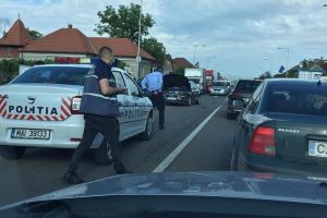 O femeie băută a provocat un accident în Floreşti şi apoi a fugit
