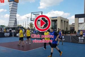 Ștefan Mandachi, cel mai bun marcator în Meciul Vedetelor, la Castorii Suceava Streetball