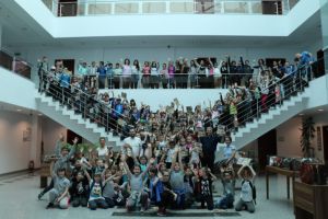 Peste 140 de copii au participat la o lecţie de alimentaţie sănătoasă susţinută la Consiliul Judeţean Arad