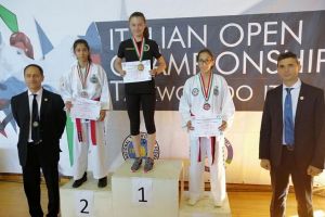 Orădeanca Karina Mihuţa, triplă campioană la Open-ul Italiei de Taekwon-do