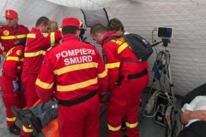 FOTO: Sănătatea pelerinilor care l-au întâmpinat pe Papa Francisc la Blaj, supravegheată de echipele SMURD care au funcţionat ca un ceas elveţian