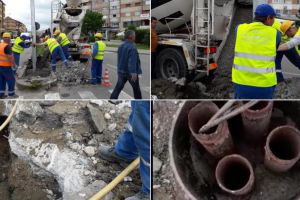 FOTO/ Joi şi vineri: Semafoarele din intersecţia de lângă Gara Alba Iulia nu vor funcţiona. Se înlocuiesc stâlpii de susţinere a lămpilor de semafor