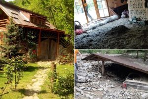 FOTO/ VIDEO: ”Cine vrea să vadă ce înseamnă POTOPUL, să meargă în Pianu de Sus să vadă cum arăta o casă înainte de viitură şi cum arată acum”