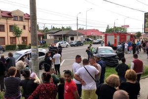 TÂRGOVIȘTE: Accident pe Bulevardul Unirii